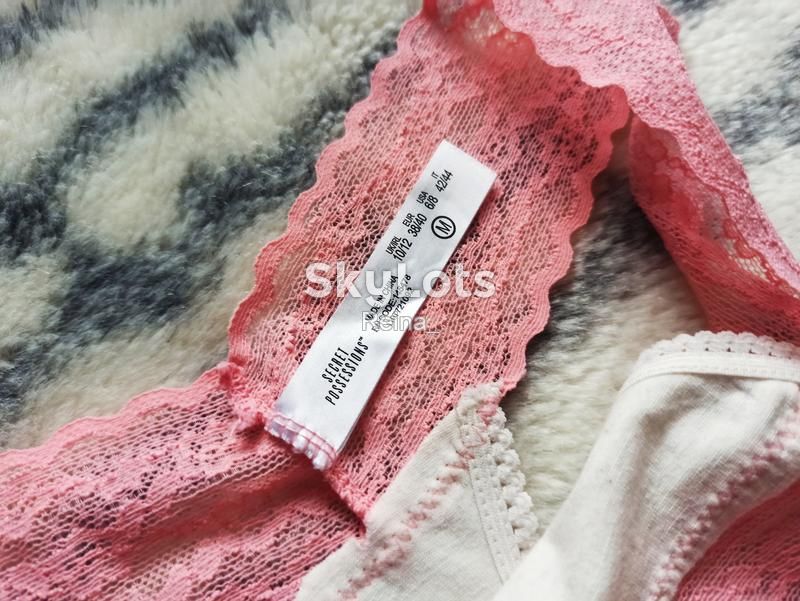 Жіночі бавовняні стрінги з мереживом secret possessions - фото фото фото 1