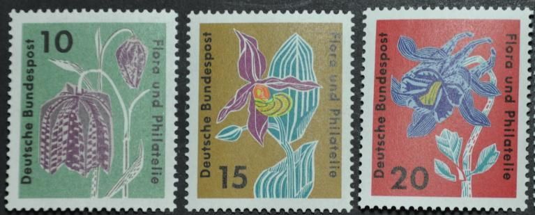 ФРГ флора цветы 1963 - фото фото фото 0