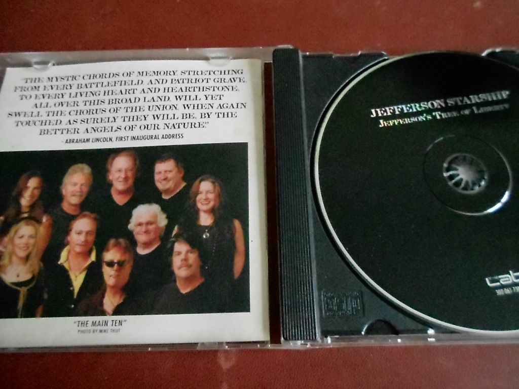 Jefferson Starship Jefferson's Tree Of Liberty CD б/у - фото фото фото 2