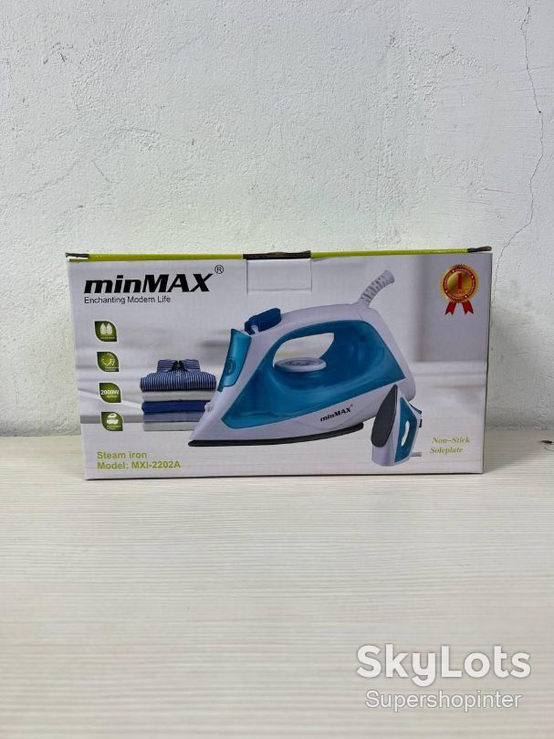 Утюг MinMax MXI-2202A Blue - фото фото фото 3