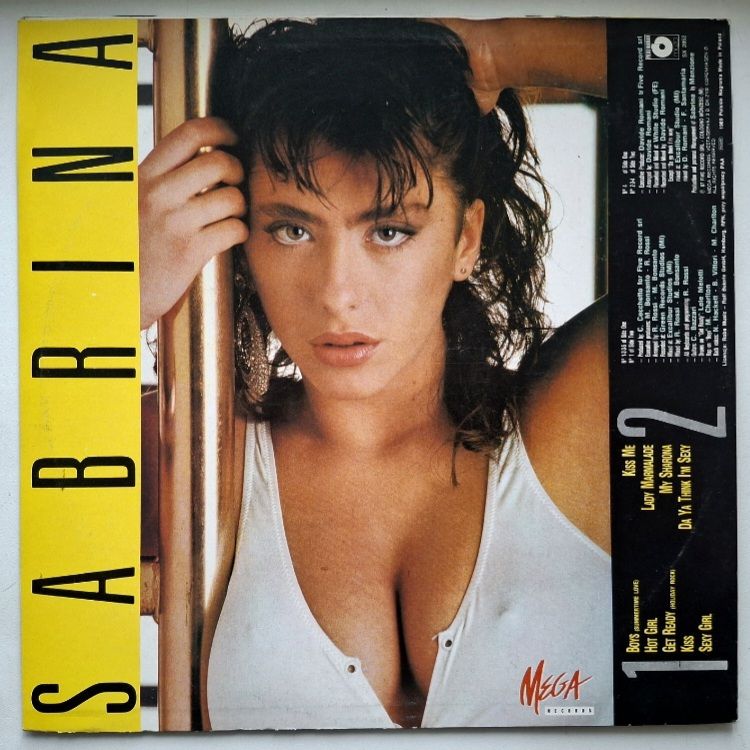 Sabrina - Boys - 1987.  (LP). 12. Vinyl. Пластинка. Poland. - фото фото фото 1