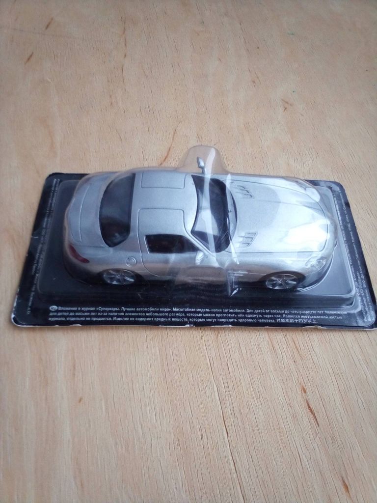 Mercedes Benz SLS AMG 1:43 DeAgostini - фото фото фото 1