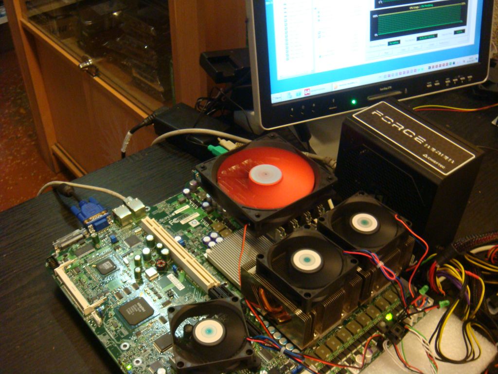 Серверная материнская плата Supermicro X7DBR-8 S771 - фото фото фото 2