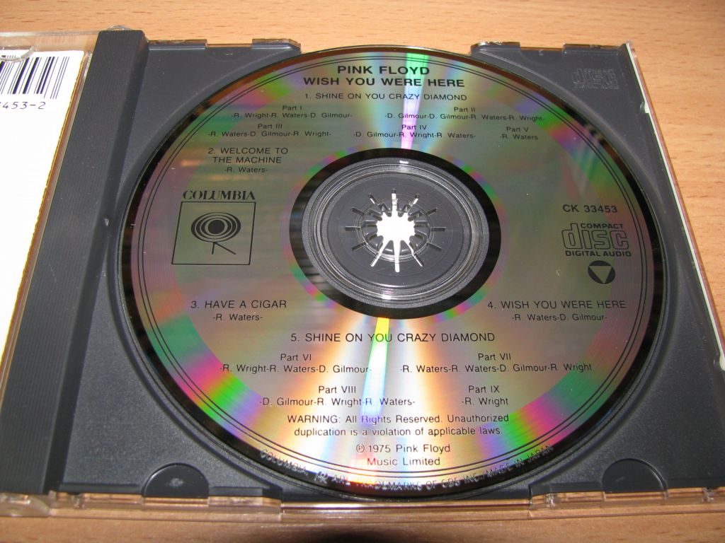 PINK FLOYD - Wish You Were Here   (1975 CBS Japan) - фото фото фото 2
