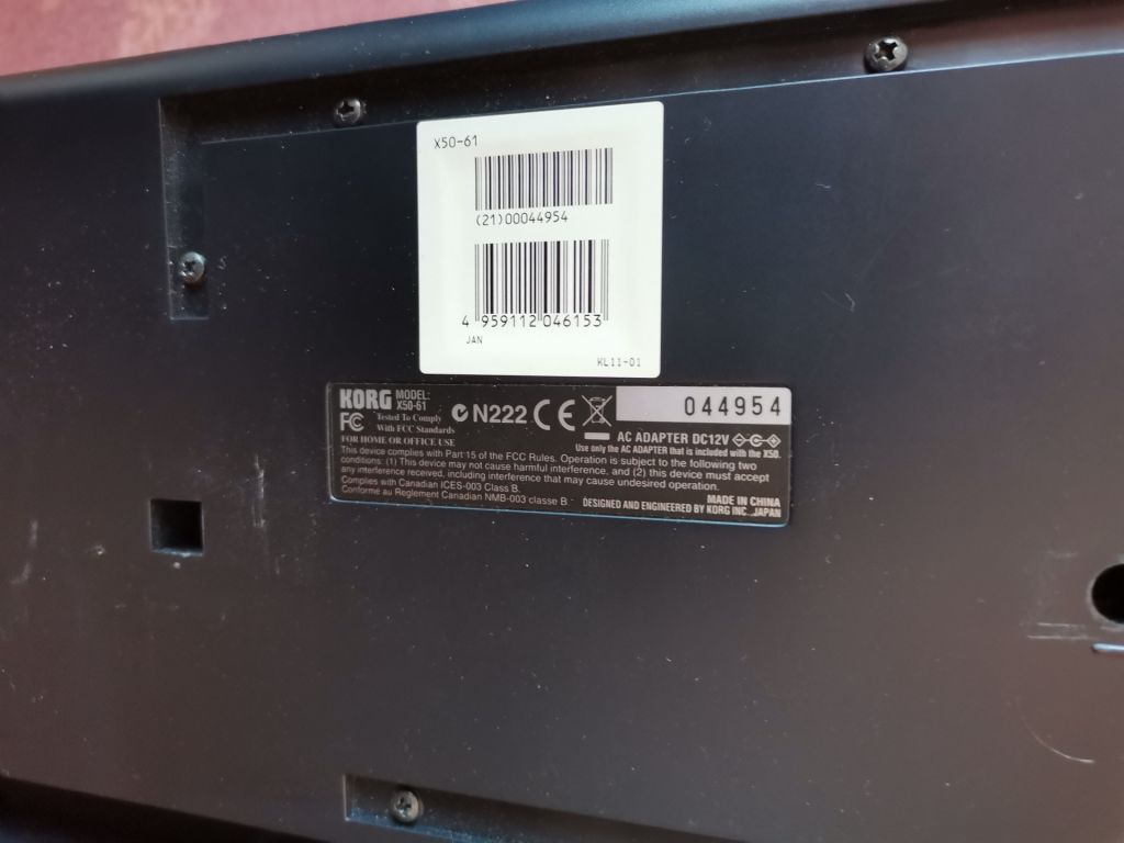 Синтезатор Korg X50 - фото фото фото 4