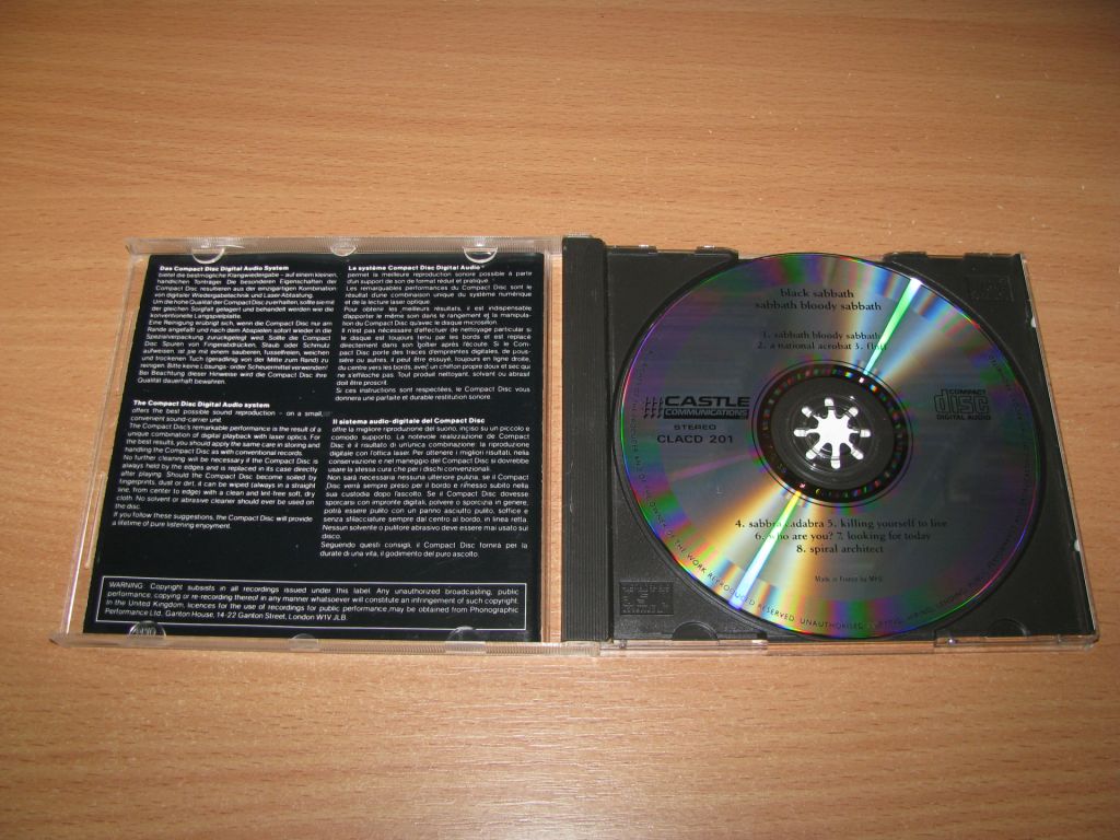 BLACK SABBATH - Sabbath Bloody Sabbath  (1986 Castle France) - фото фото фото 1