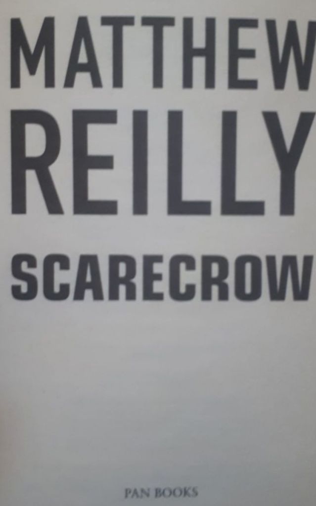 Scarecrow Matthew Reilly English на Английском книга - фото фото фото 3