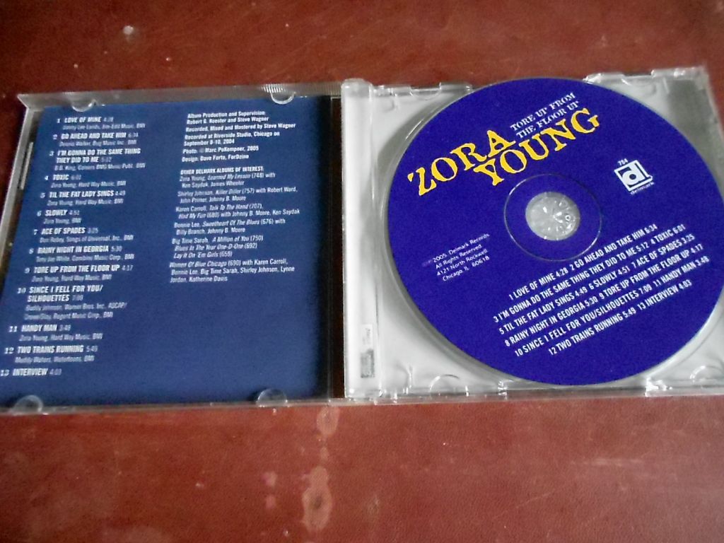 Zora Young Tore Up From The Floor Up CD б/у - фото фото фото 2