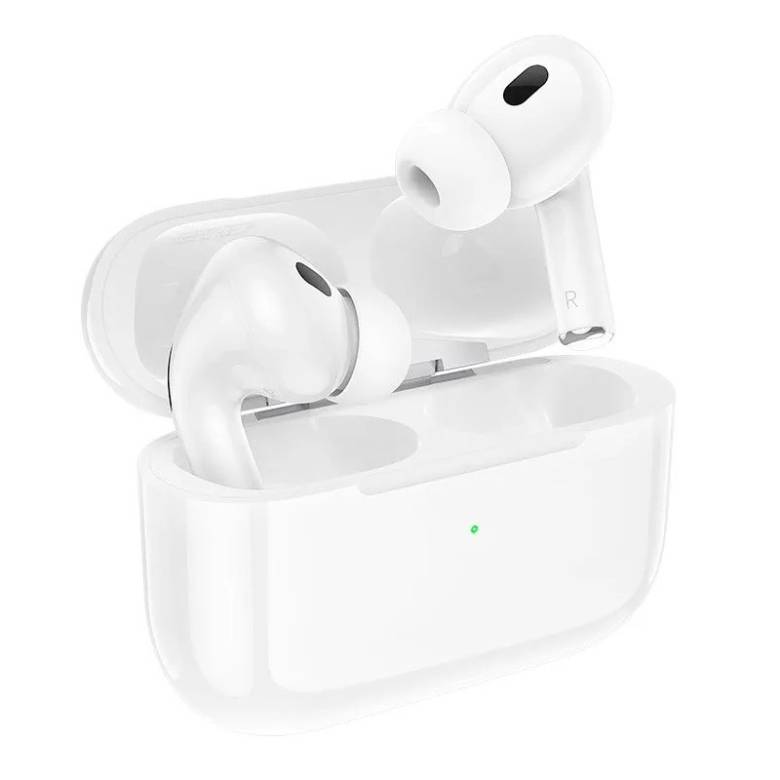 Навушники Bluetooth бездротові Hoco EW77 вакуумні з мікрофоном White - фото фото фото 1
