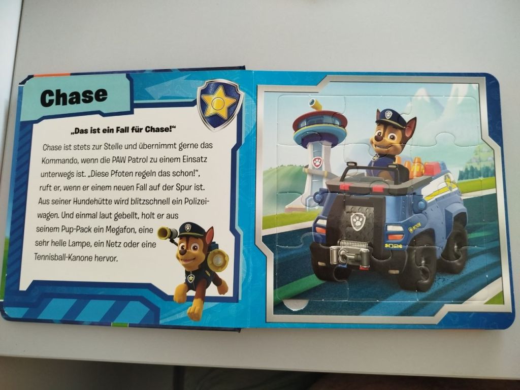 Книга-пазл Щенячий патруль  (Paw Patrol Puzzlebuch) німецькою мовою - фото фото фото 4