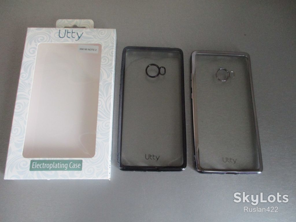 Чехол Utty для Xiaomi Mi Note 2 Electroplating Case - фото фото фото 2