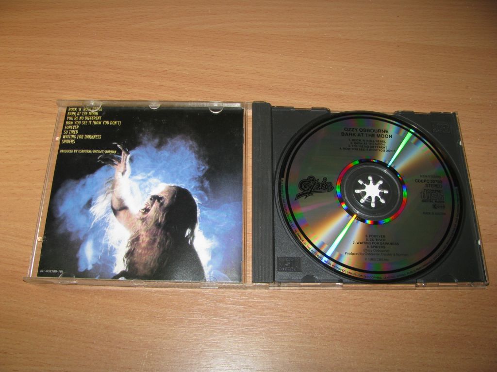 OZZY OSBOURNE - Bark At The Moon   (1987 Epic Austria) - фото фото фото 1