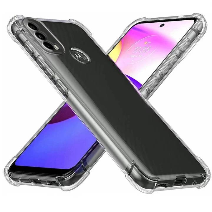 Чохол Fiji Proof для Motorola E40 бампер з посиленими бортамиTransparent - фото фото фото 0