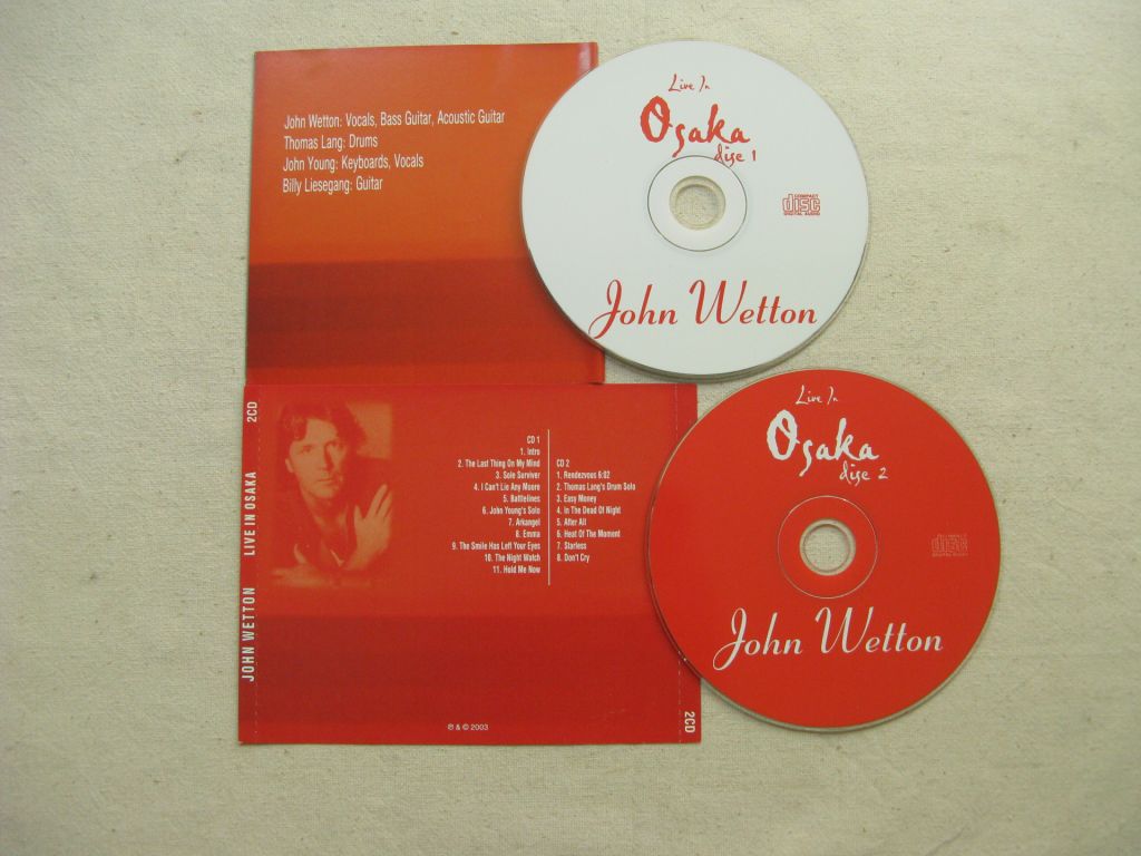 CD Uriah Heep Family. John Wetton. Live In Osaka. 2CD. 2003. - фото фото фото 2