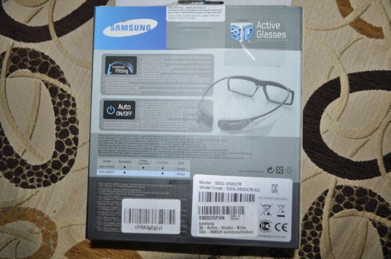 ОЧКИ ДЛЯ ТЕЛЕВИЗОРА 3D SAMSUNG - фото фото фото 1