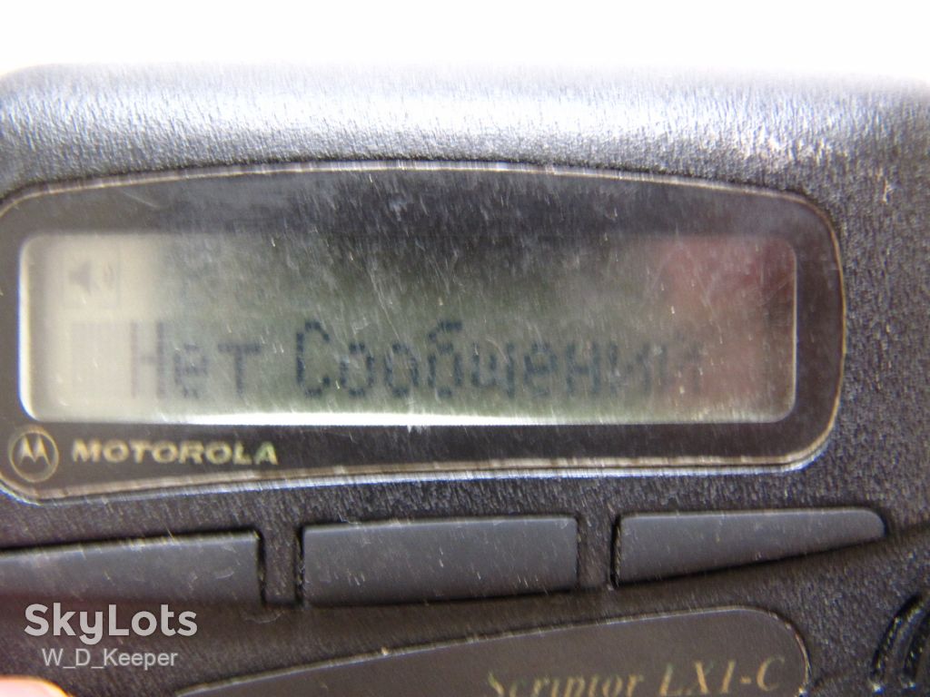 Пейджер / годинник Motorola Scriptor LXI-C, робочий - фото фото фото 2