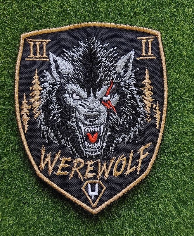 Шеврон ССО WEREWOLF № 4084 - фото фото фото 0