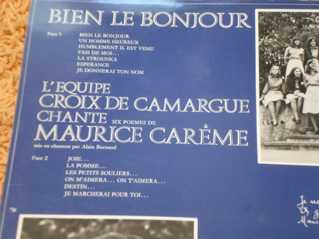 Croix De Camargue 1978 ‎– Bien Le Bonjour EX/EX - фото фото фото 4
