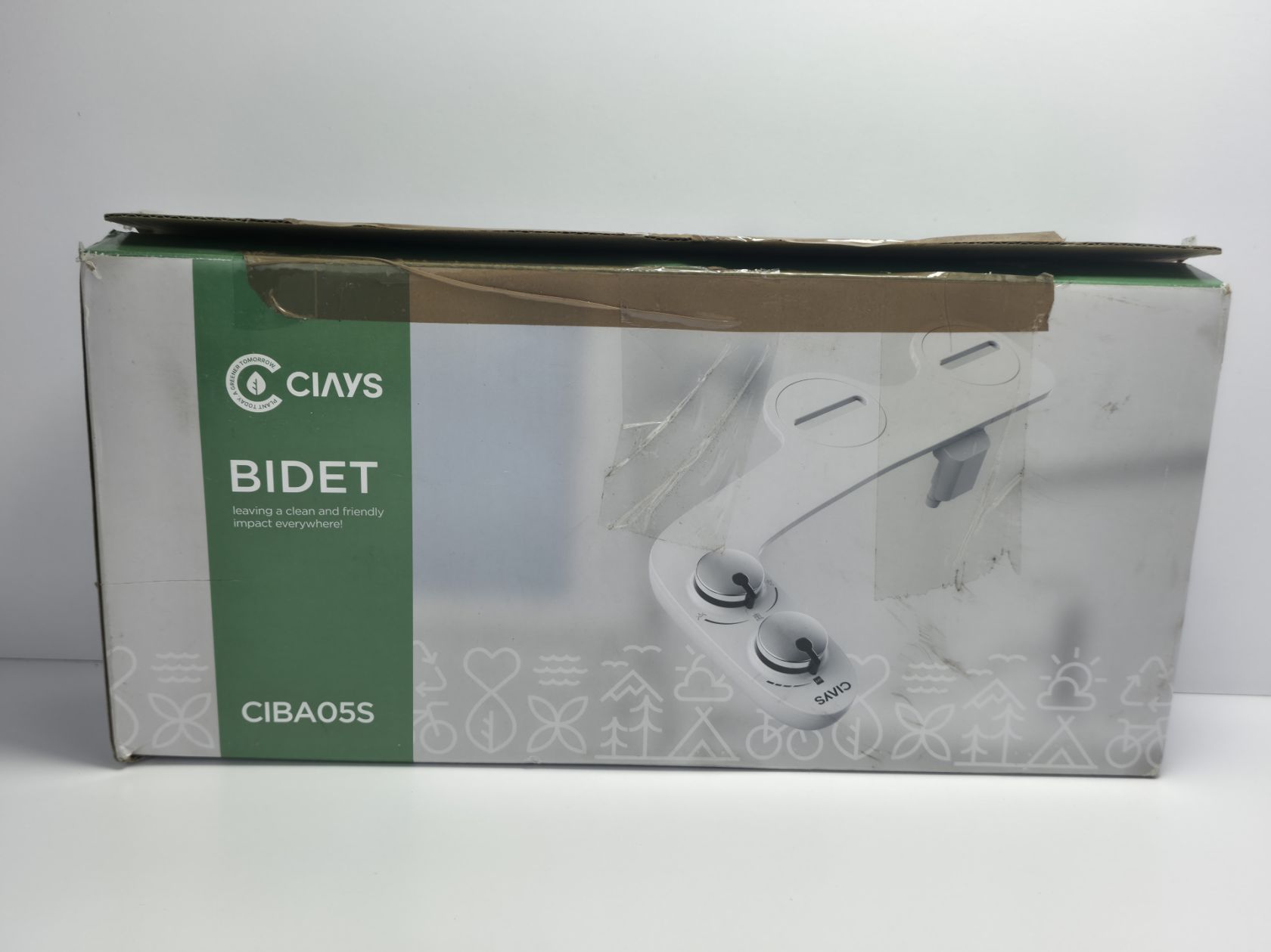Механічна насадка-біде CIAYS CIBA05S для унітаза з подвійним регулюванням - фото фото фото 12