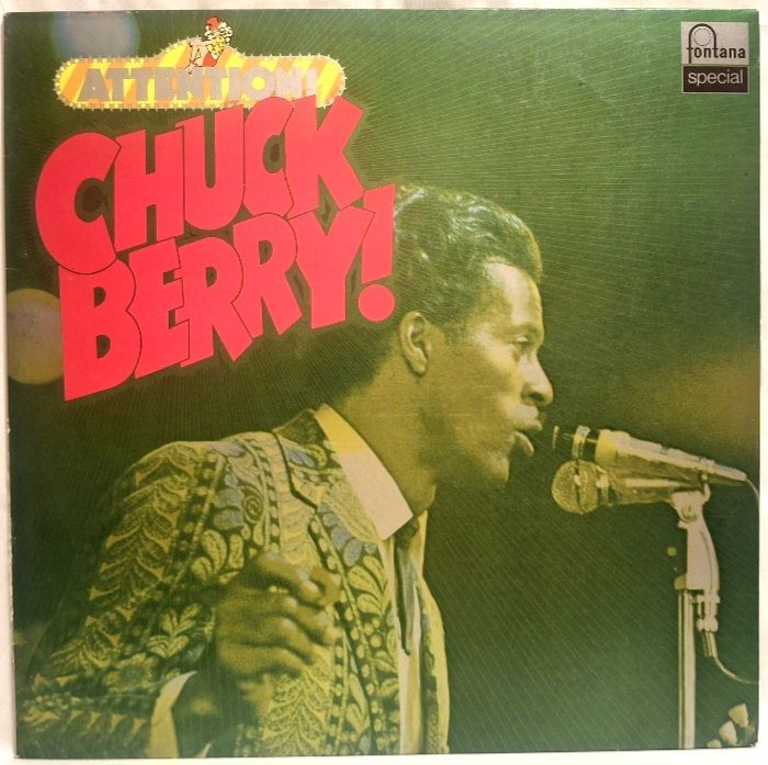 Chuck Berry - Attention! - 1957-73.  (LP). 12. Vinyl. Пластинка. Germany. - фото фото фото 0