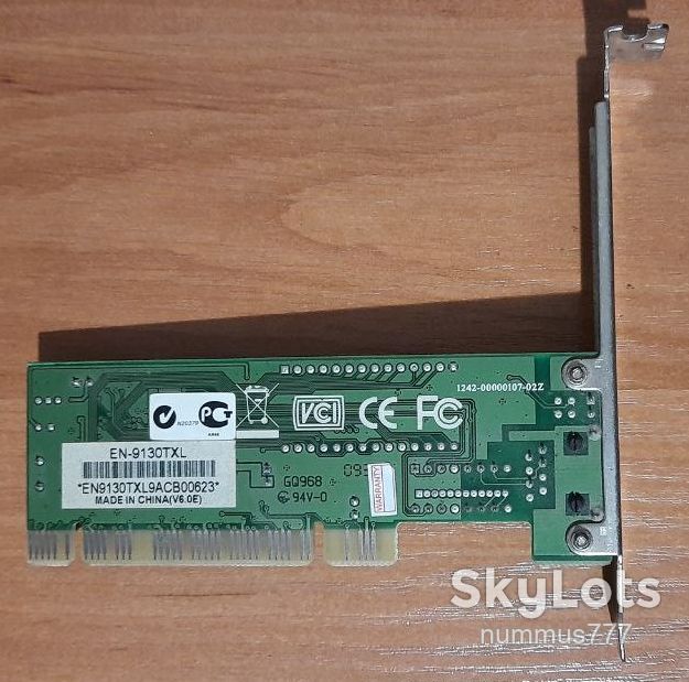 Мережева карта Edimax EN-9130TXL PCI RJ-45 100 Мбіт/с Тест ОК - фото фото фото 1