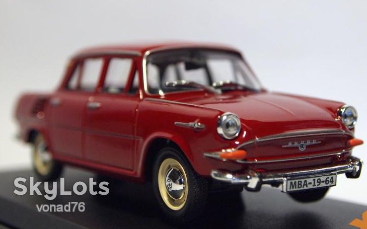1/43 Skoda-1000 MB. ABREX. Новая. - фото фото фото 1