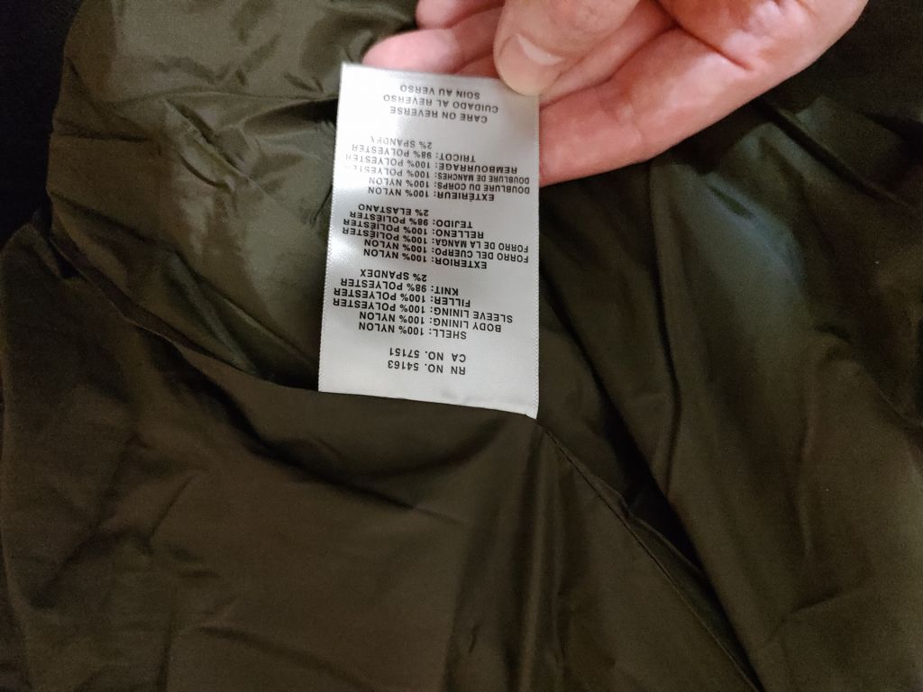 Бомбер Levis Dry Touch Nylon Quilted Utility Bomber Jacket - фото фото фото 11