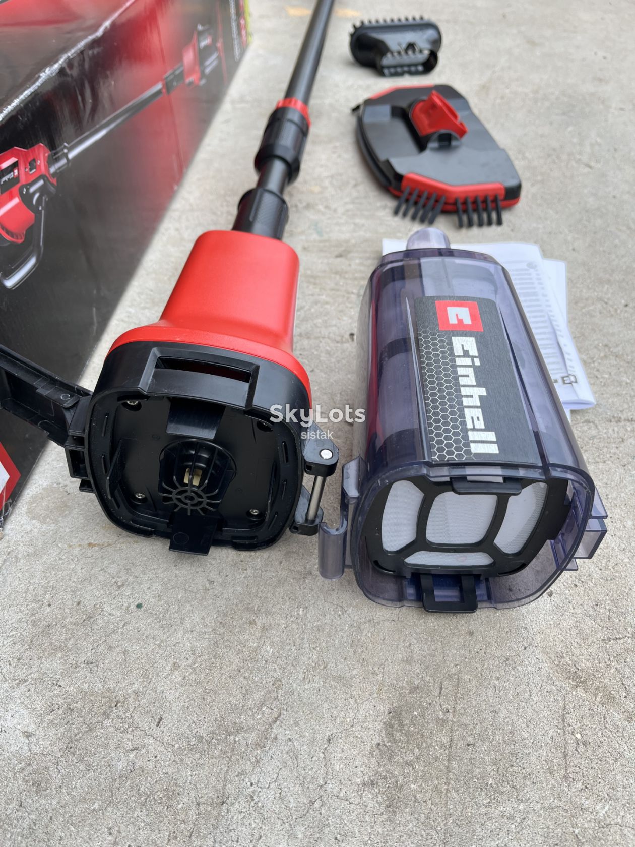 пилесос для басейну  Einhell  X-Change 18 Li Solo - фото фото фото 9