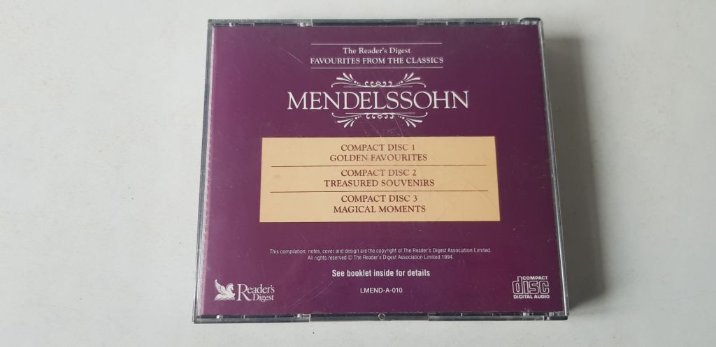 Mendelssohn 3CD фірмовий - фото фото фото 1