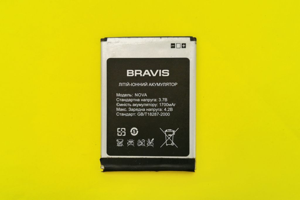 Аккумулятор Оригинал акб Bravis NOVA      (1700 mAh) - фото фото фото 1