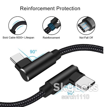 Oppselve Micro USB  90° Nylon кабель быстрой зарядки 1 м - фото фото фото 4