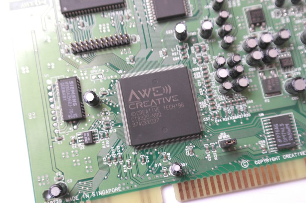 Звуковая карта Creative Sound Blaster AWE64 Value CT4520 - фото фото фото 2
