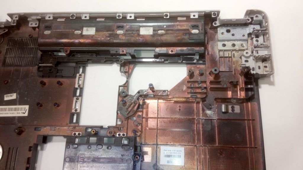 Корпус Поддон Ноутбука Hewlett-Packard  (HP) HSTNN-F02C G62 - фото фото фото 4
