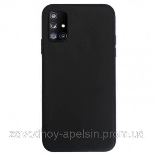 Samsung M31s M317 силиконовый чехол Silicone Cover black - фото фото фото 0