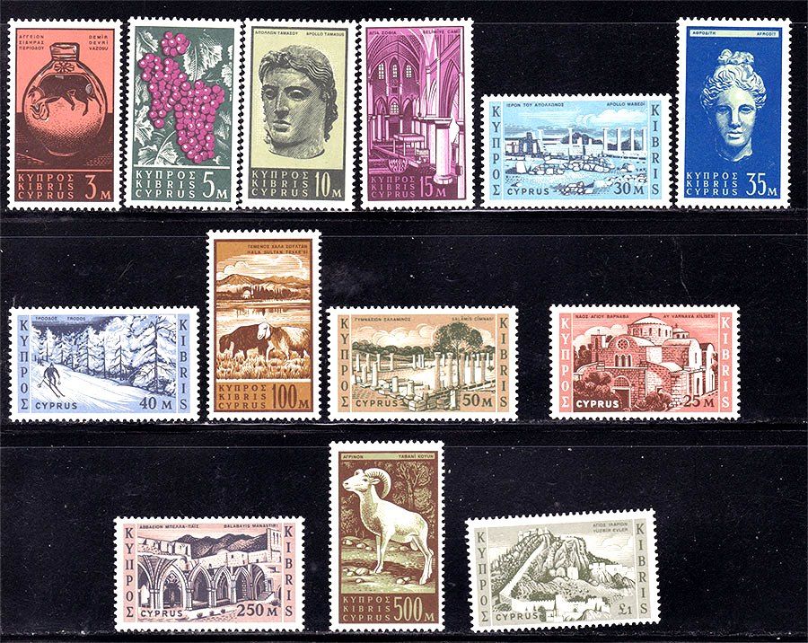 NM Фауна  Кипр 1992 г MNH - архитектура - фото фото фото 0