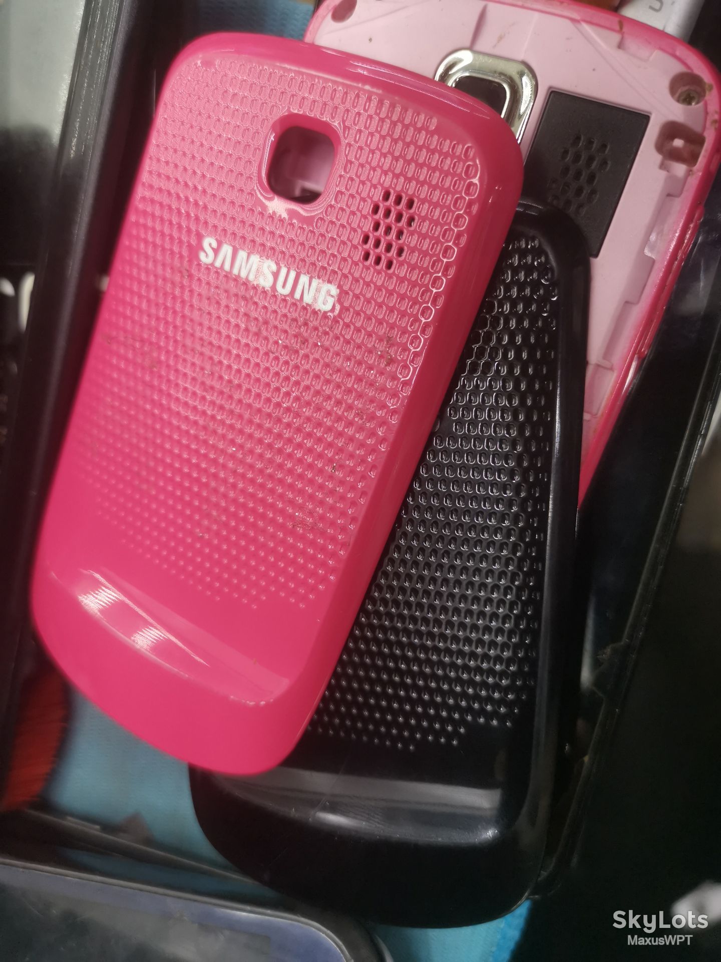 #998 Sklad Samsung S3850 pink black - фото фото фото 2