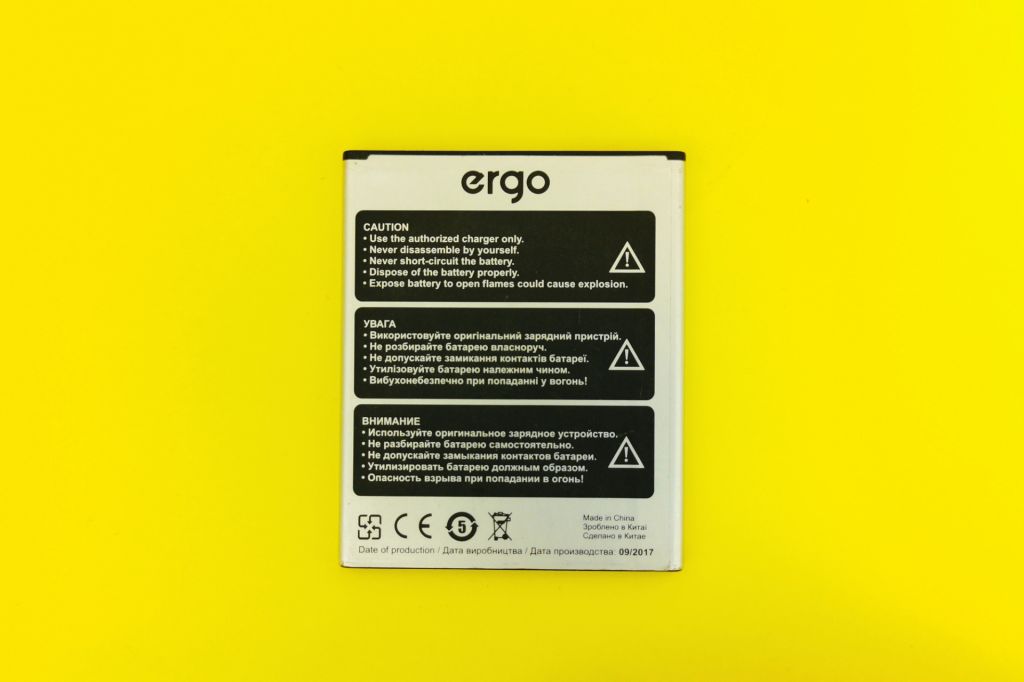 Аккумулятор Оригинал акб Ergo B500 First      (2000 mAh) - фото фото фото 1