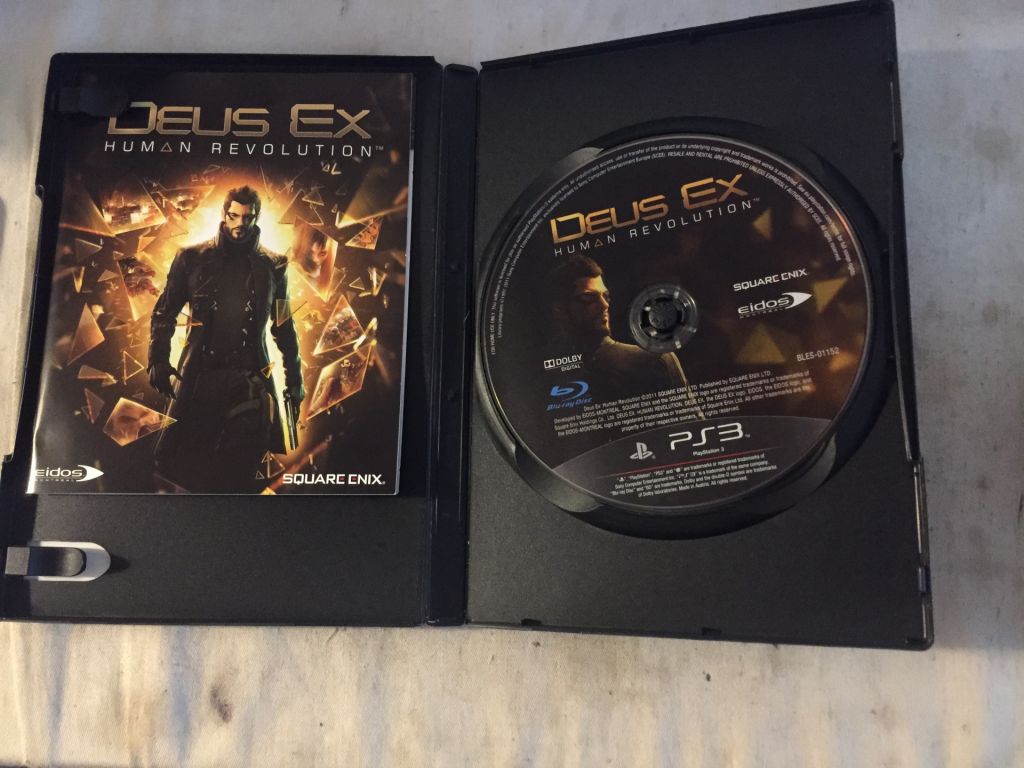 Диск Sony Playstation 3 - Deus EX Human Revolution. Оригинал! - фото фото фото 1