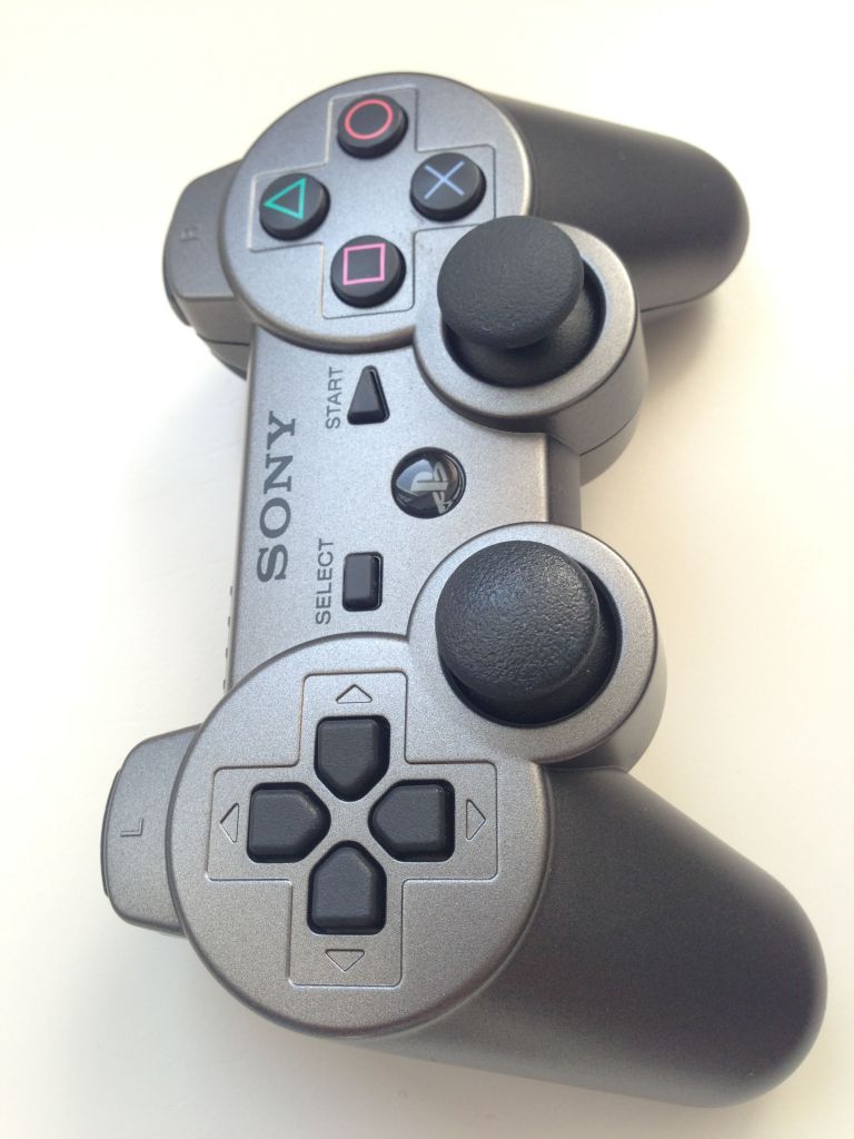 Sony PlayStation 3 DualShock Silver-Original - фото фото фото 8