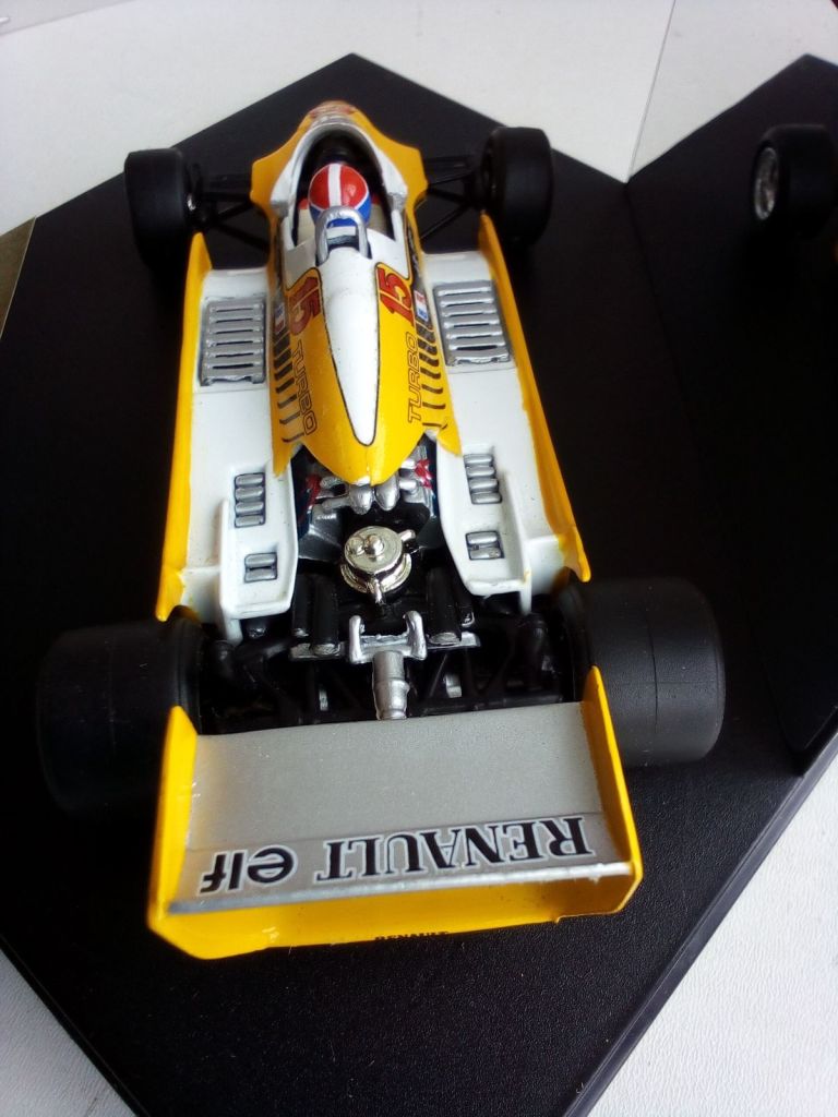 Quartzo F1 Renault RE23 1980 J.P.Jabouille  1/43 - фото фото фото 4