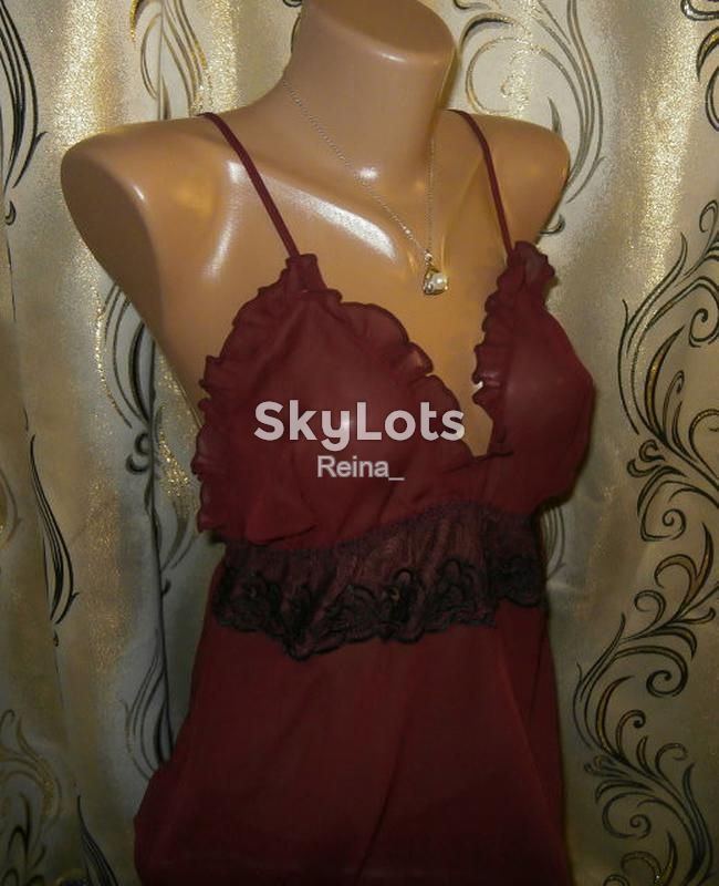 Шифонова нічна сорочка cottelli collection - фото фото фото 3