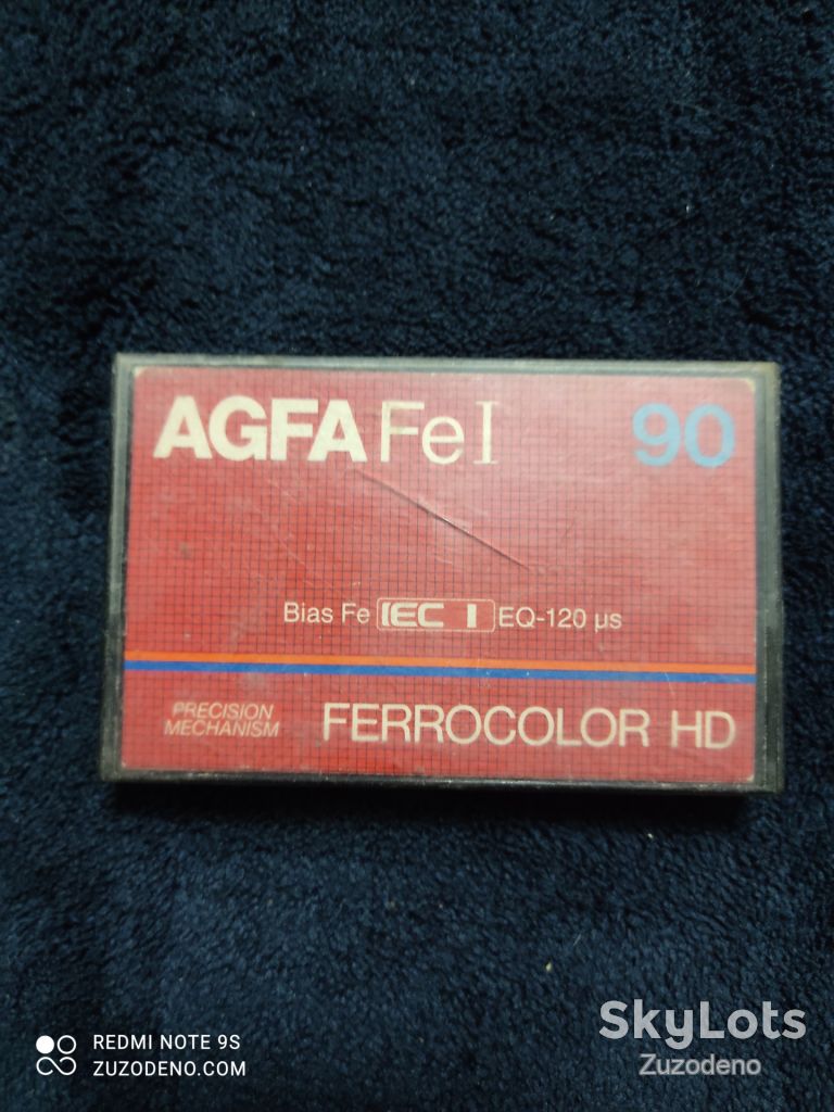 Б/У Аудио кассетa AGFA  FeI 90 - фото фото фото 0