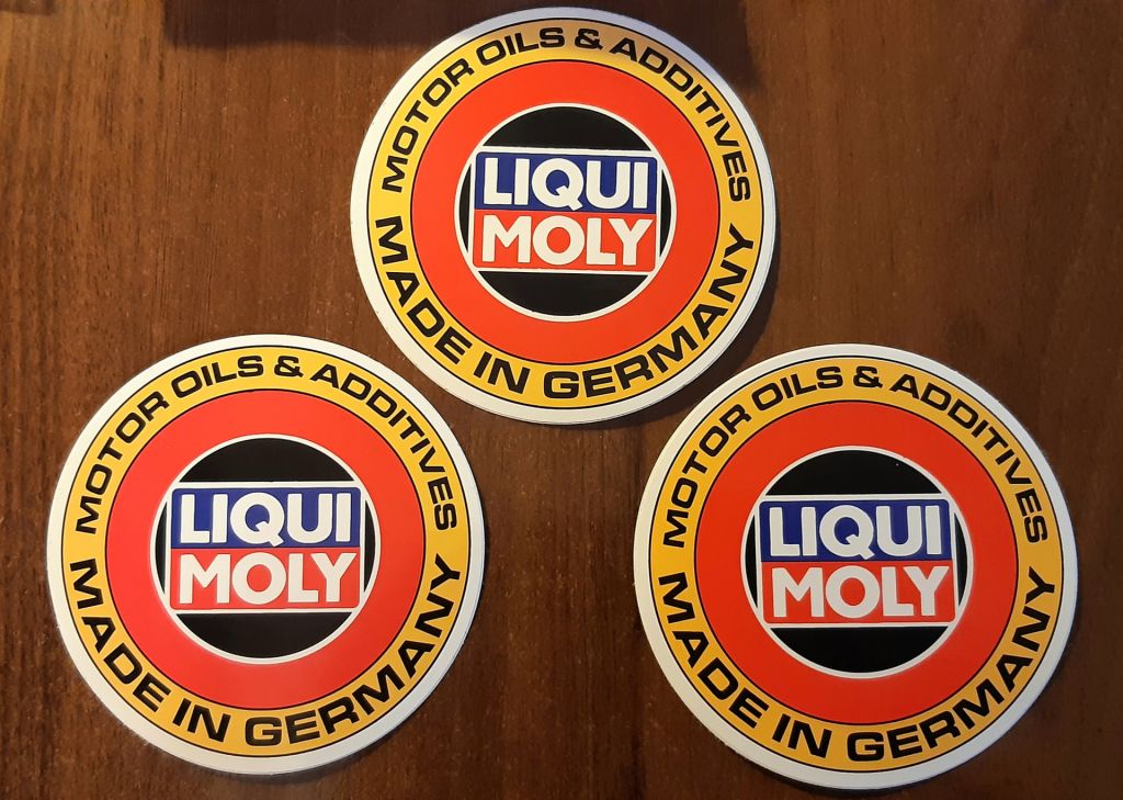 Наклейка Motor Oils &amp; Additives LIQUI MOLY Made in Germany - фото фото фото 0