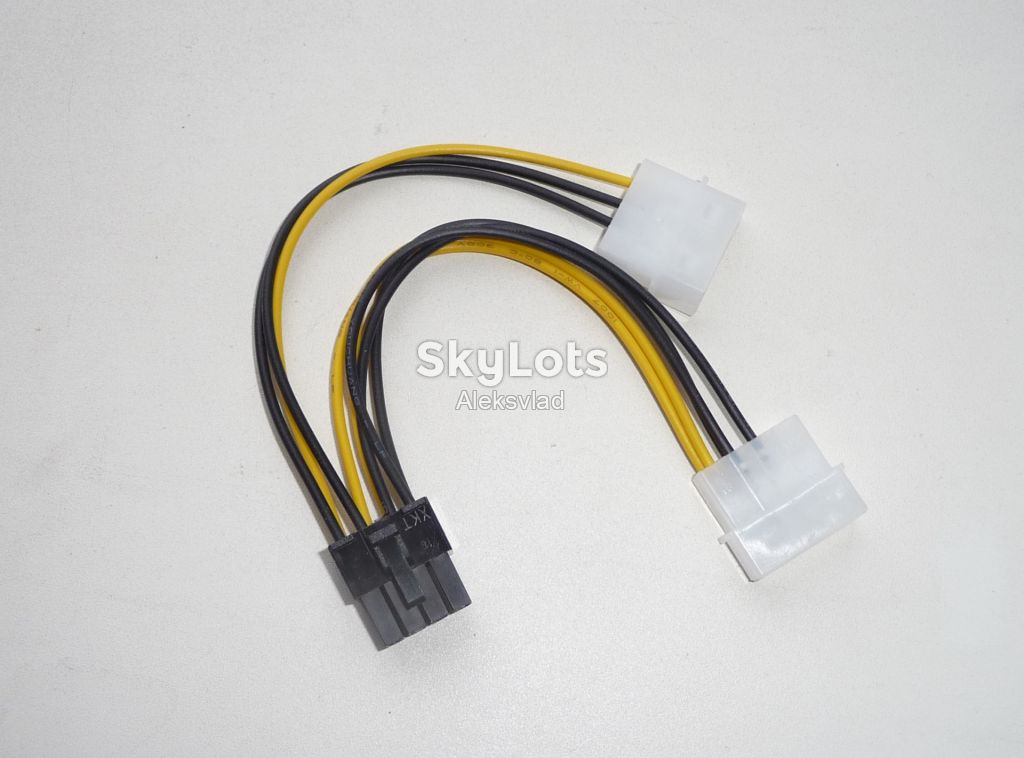 Переходник питания 2 molex - pci 8 pin для видеокарт - фото фото фото 3