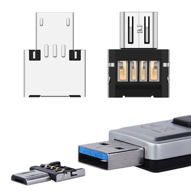 Адаптер OTG Micro USB - USB AF - фото фото фото 0