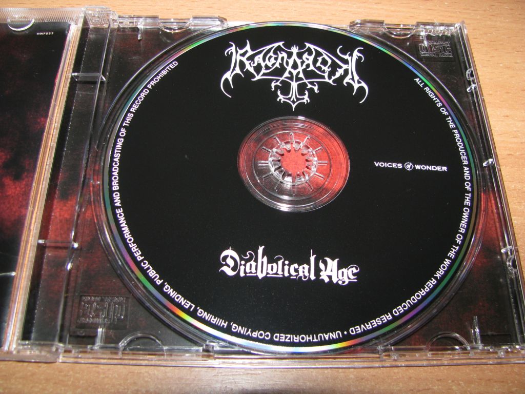 RAGNAROK - Diabolical Age  (2000 Head Not Found 1st press) - фото фото фото 2
