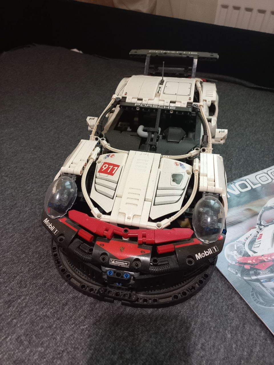 Конструктор Technic Porsche 911, розмір моделі 51х20х15 см - фото фото фото 4