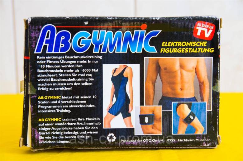 Міостимулятор Ab Gymnic - фото фото фото 2