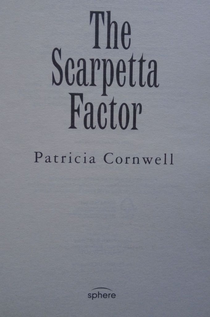 Scarpetta Factor The Patricia Cornwell English на Английском книга - фото фото фото 1