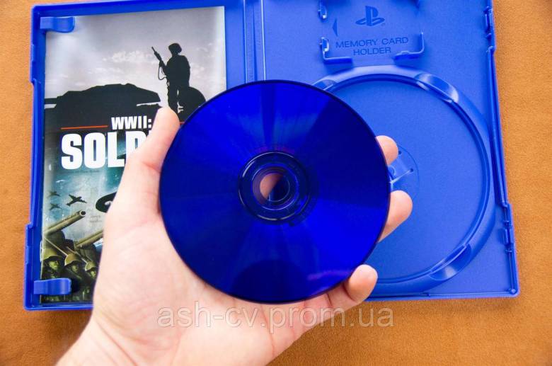 Диск для Playstation 2, гра WWII Soldier - фото фото фото 2